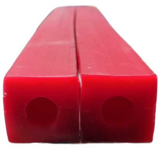 Wax Sprues Red Square Cored