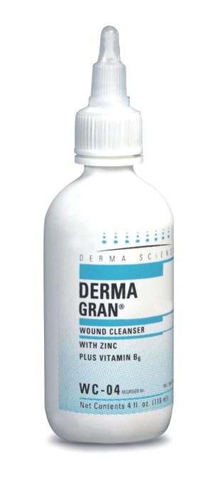 Dermagran Wound Cleanser 4Oz Bottle 12/Cs