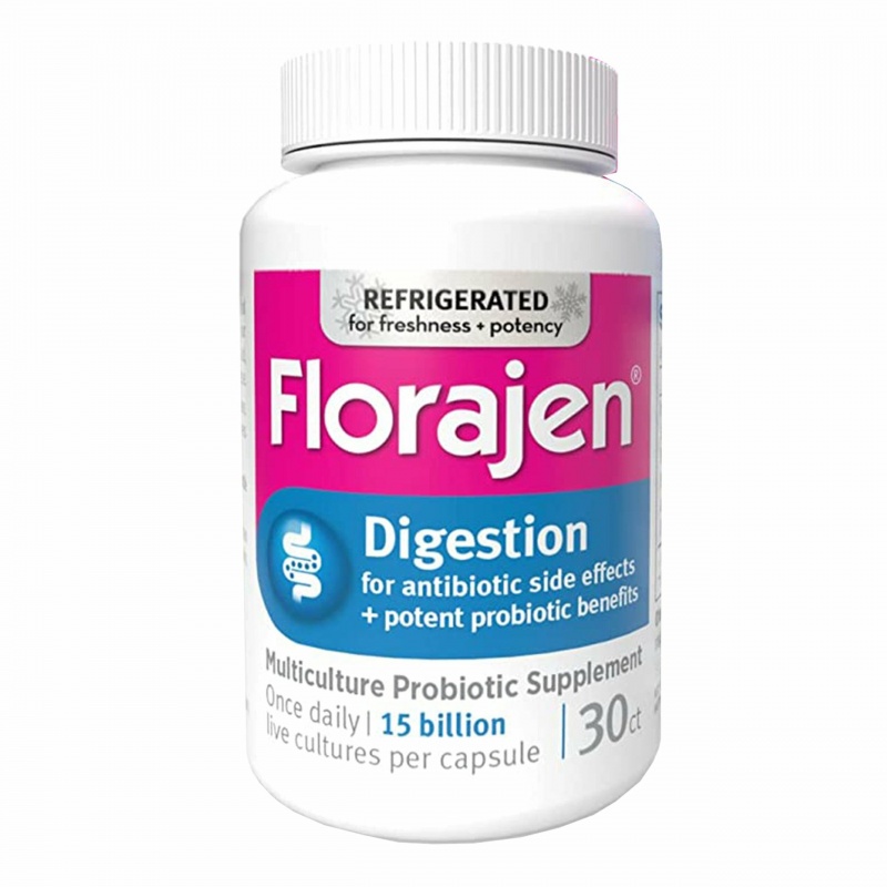 Florajen Digestion Probiotic Dietary Supplement Capsules