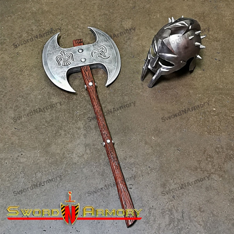 Foam Medieval Collection Sword Rapier Axe Kevlar Core Tip Fiberglass Core