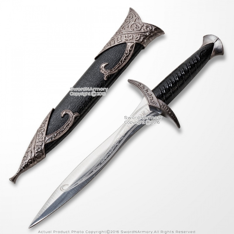 10.25" Elven Sting Dagger Miniature Letter Opener Fantasy Sword With Sheath