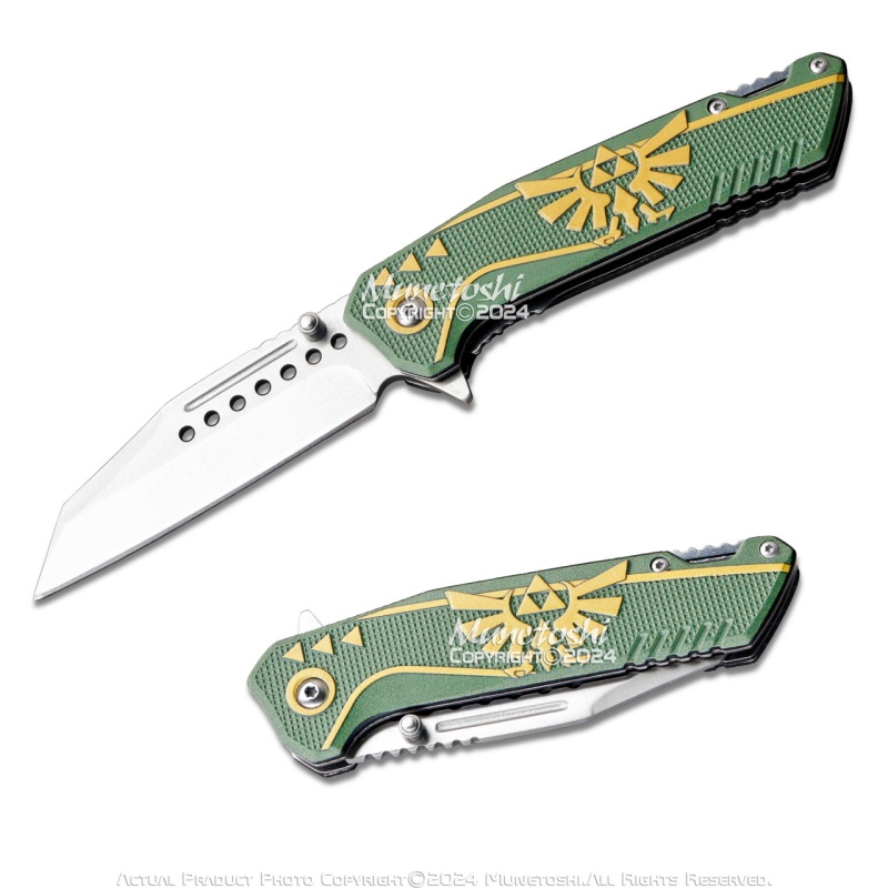 7.75" Spring Assisted Folding Pocket Knife