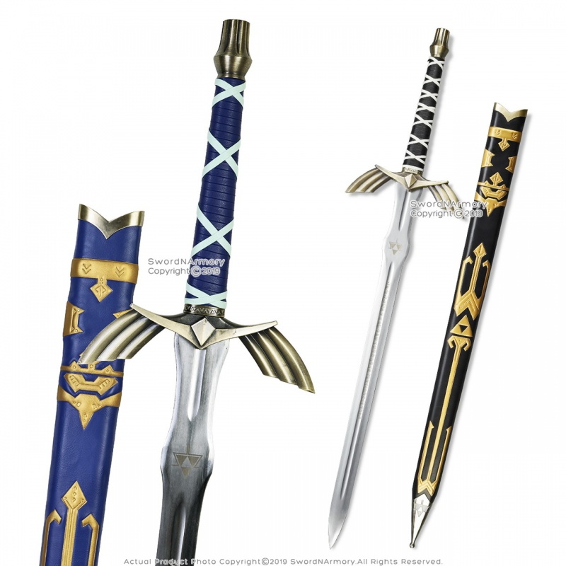 49.5" Fantasy Zelda Master Sword Skyward Special Edition Deluxe Cosplay Costume