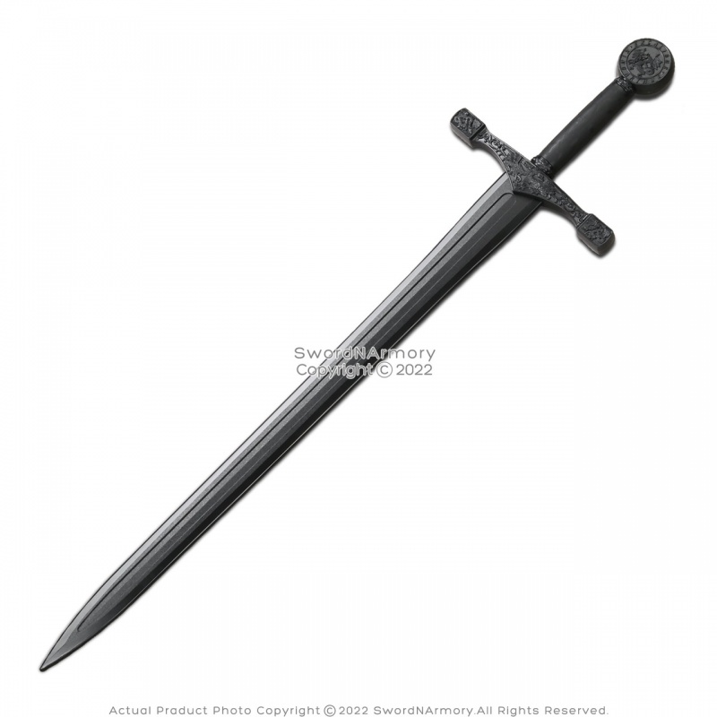 37.5" Excalibur Arthur Pendragon Polypropylene Sword Medieval Renaissance Fair