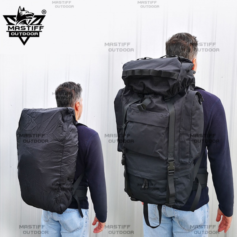 Mastiff 50L Rucksack Outdoor Adventurer Molle Hiking Camping Travel Backpack