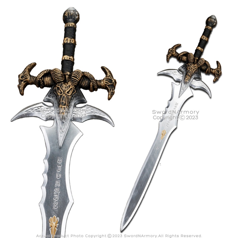 38" Mini Frostmourne Foam Great Sword Wow Knight Fantasy Video Game Cosplay Prop