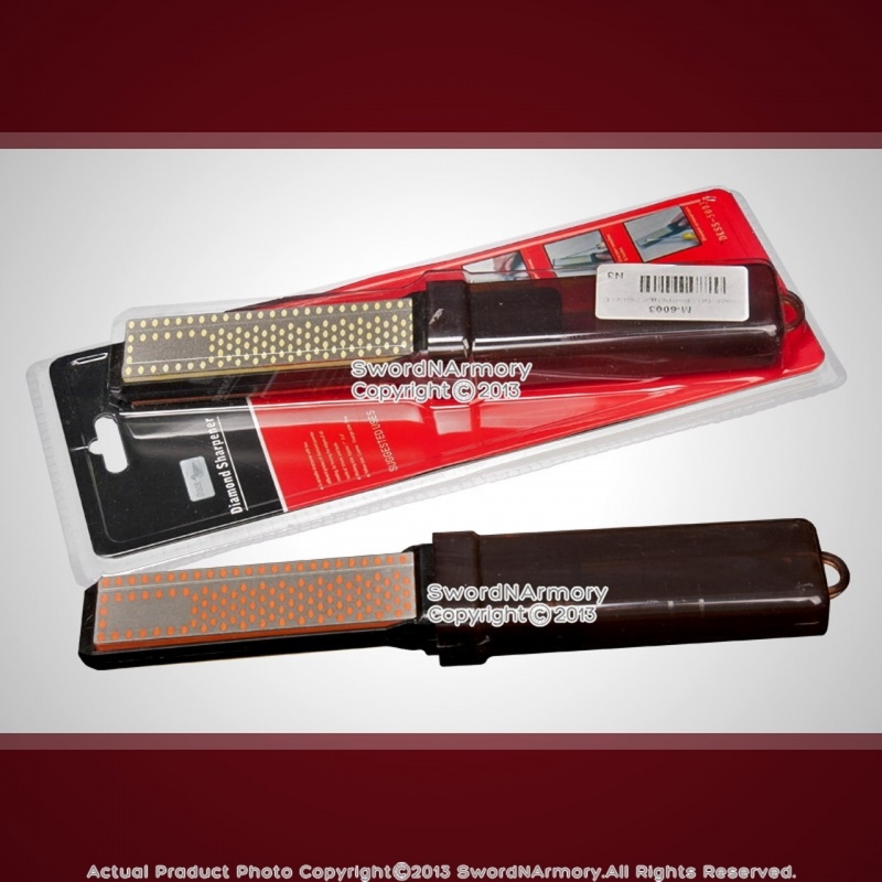Coarse & Fine Grade Retractable Diamond Sharpening Stone Brand For Knife Scissor