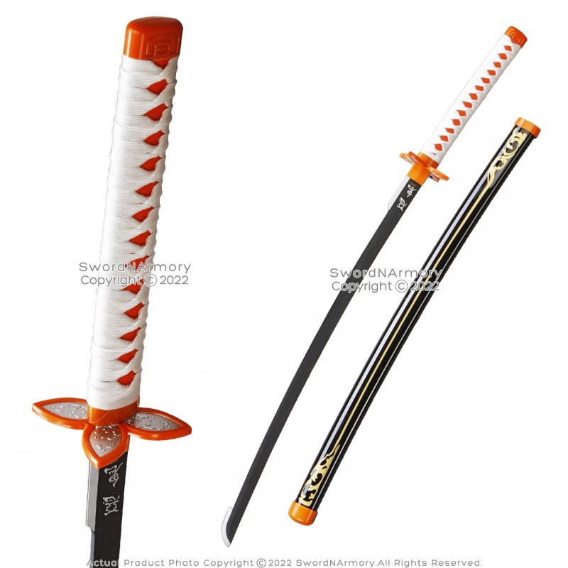 Alt-Color Bamboo Blade Shinobu Kocho Nichirin Katana Samurai Sword Demon Anime