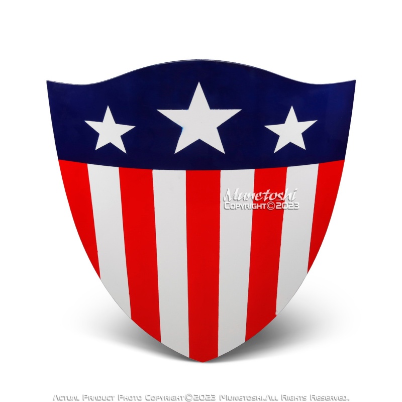 28" 1943 America Shield Wwii Captain Flag Avenger Comic Hero Movie Cosplay Prop