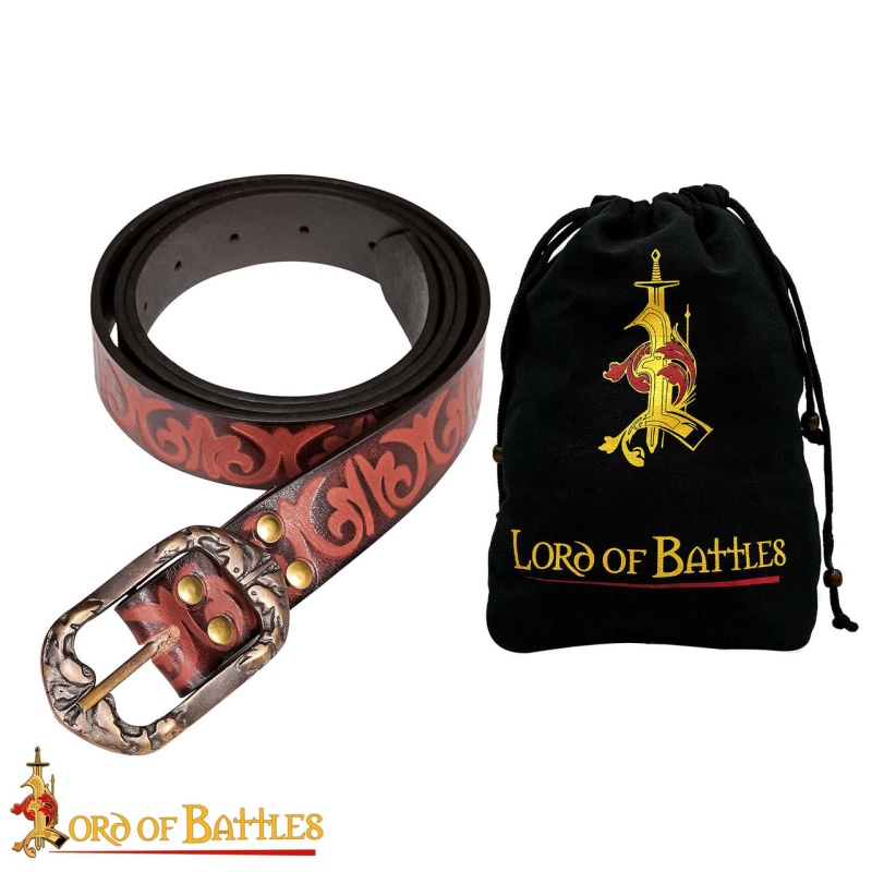 Medieval Handcrafted Genuine Leather Belt