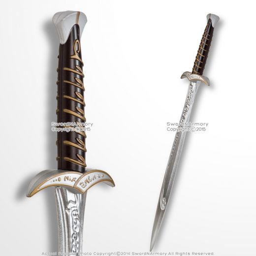 28" Foam Medieval Fantasy Halfling Elven Sting Short Sword Dagger Cosplay Larp