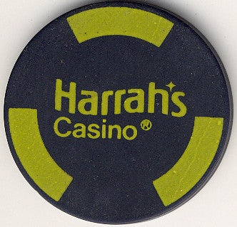 Harrah's Casino Lake Tahoe Nevada Navy Roulette/Ncv Chip 1980s