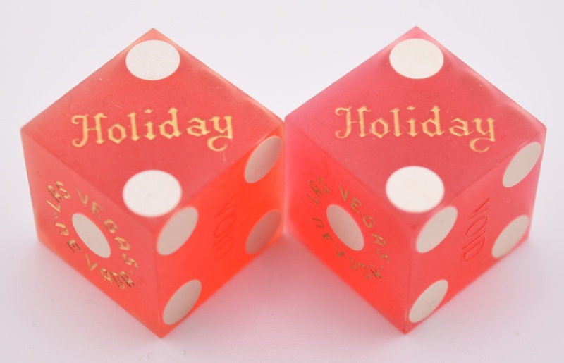 Holiday Casino Las Vegas Nevada Pair Of Dice
