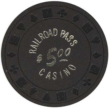 Railroad Pass Casino Henderson Nevada $5 Chip 1980