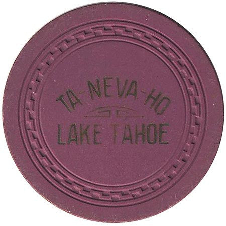 Ta-Neva-Ho Casino Lake Tahoe Nevada $5 Chip 1940