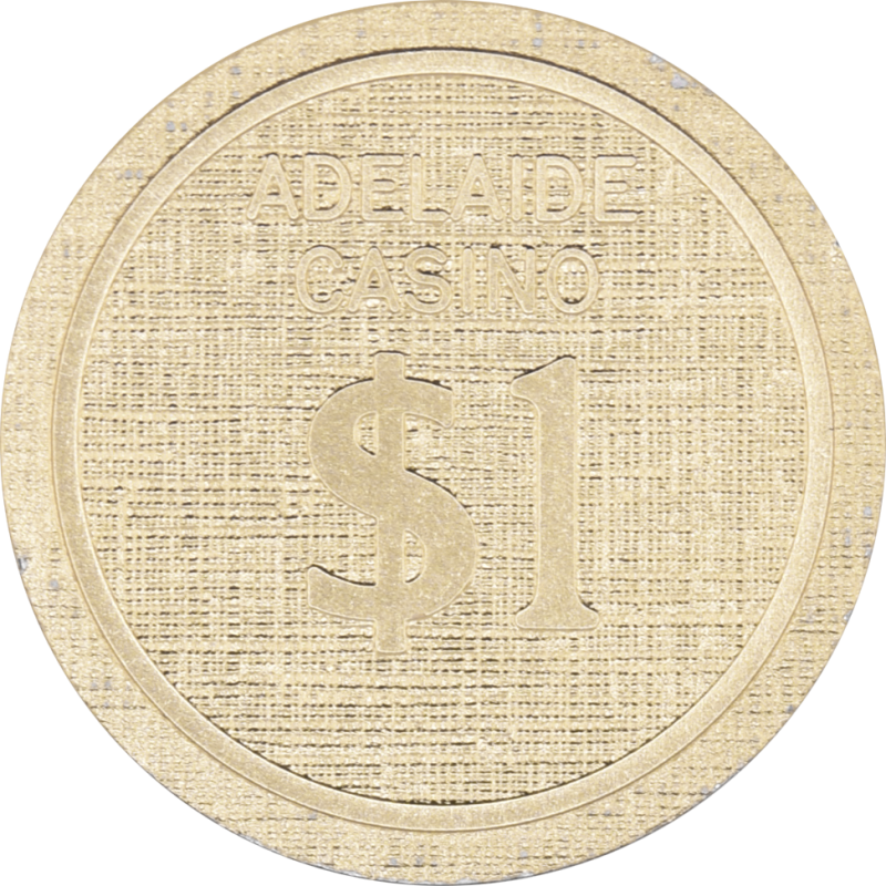 Adelaide Casino Adelaide Sa Australia $1 Token / Chip