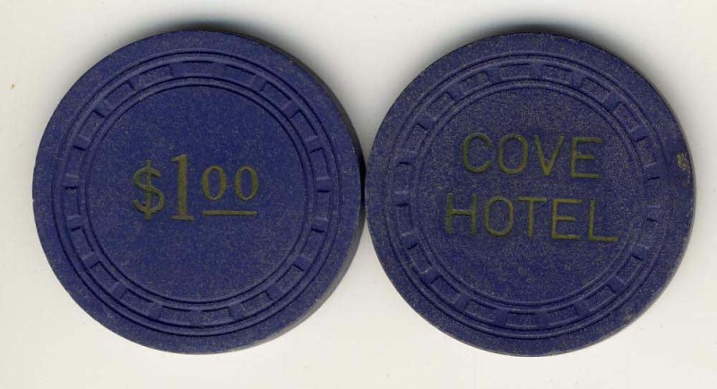 Cove Hotel Casino Las Vegas Nevada $1 Chip 1965