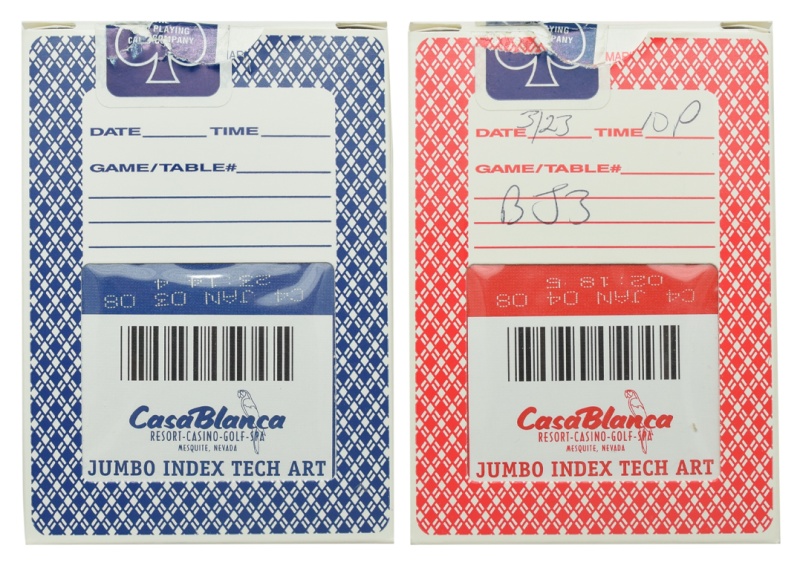 Casablanca Casino Mesquite Nevada Used Deck Of Cards #2