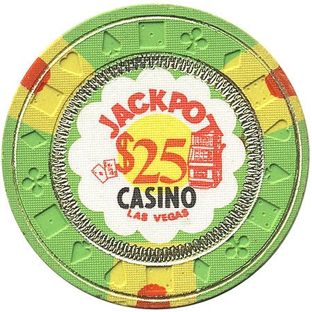 Jackpot Casino Las Vegas Nevada $25 Chip 1973