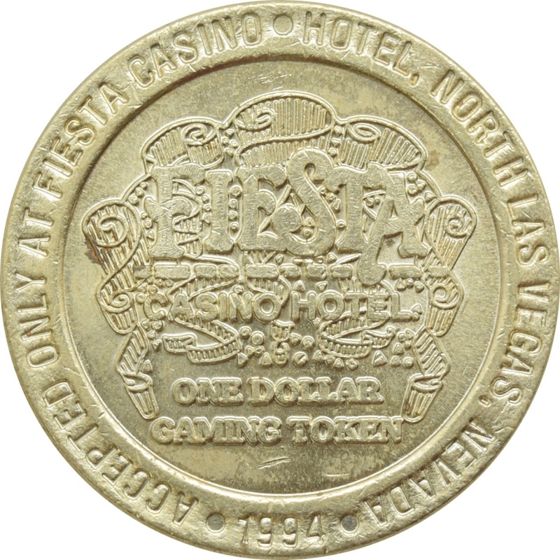 Fiesta Rancho Casino Las Vegas Nv $1 Token 1994