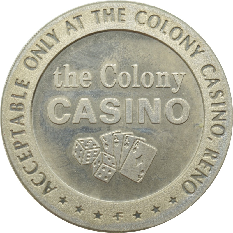 Colony Casino Reno Nevada $1 Token 1967