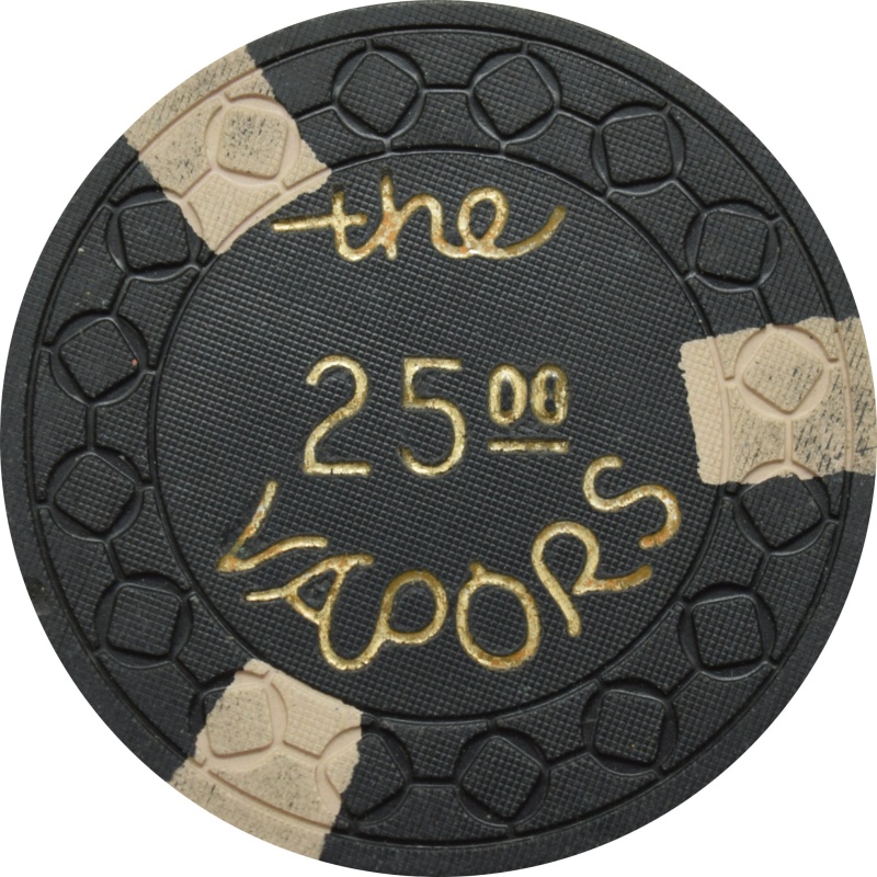 The Vapors Illegal Casino $25 Chip Hot Springs Arkansas Sqincr Mold