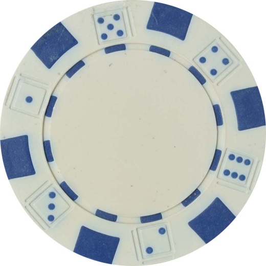 Dice Poker Chip 11.5Grams Set Of 25 Chips