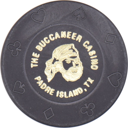 The Buccaneer Fantasy Casino Padre Island Texas $100 Chip