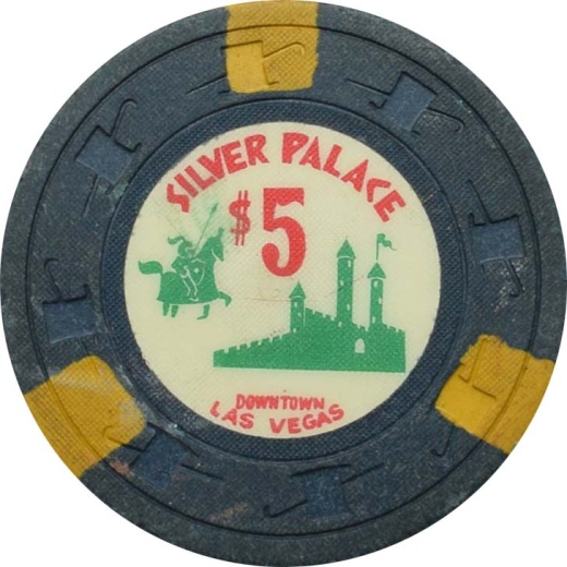 1964 Silver Palace Casino Las Vegas $5 Chip