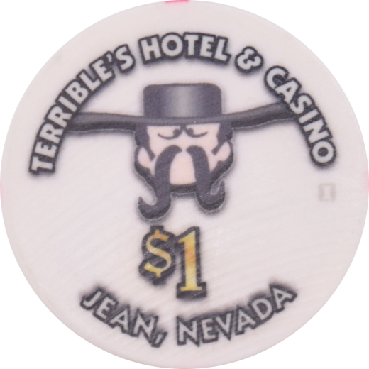 Terrible's Road House Casino Jean Nevada $1 Chip - 2018 Edition