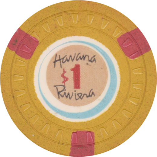 Havana Riviera Casino Havana Cuba $1 Chip by Mason & Co.