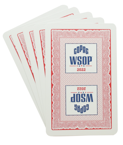 Copag Wsop 2022 Authentic Used Plastic Playing Cards Bridge Size
