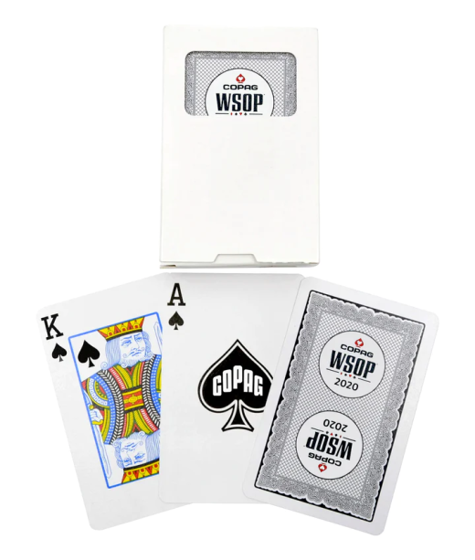 Plastic Poker Cards 'Black Edition