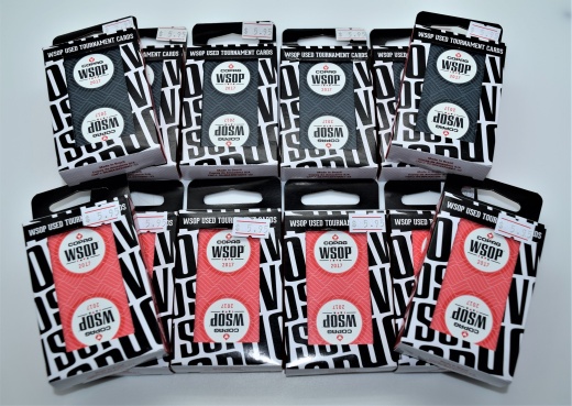 12 Pack Wsop Copag Used Decks 2017