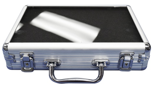 200 Aluminum Chip Case With Clear Acrylic Lid