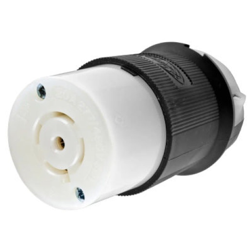 Hubbell HBL2523 AC Connector NEMA L22-20 Female