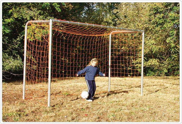 SportsPlay 12' Junior Soccer Goal Net (pair) - Playground Sports Netting