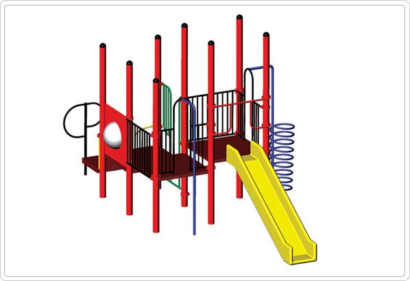 SportsPlay Marie Modular Play Structure - Playground Equipment