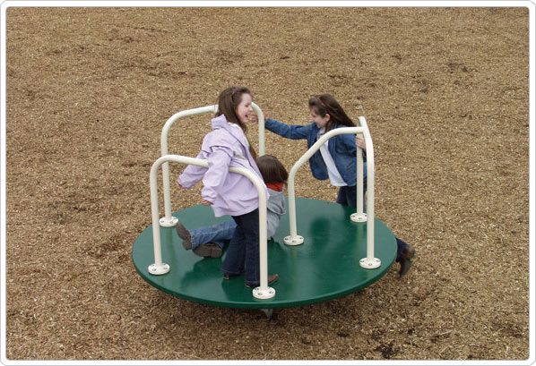 SportsPlay Merry Go Round: 6' x 6' - Playground Roundabouts