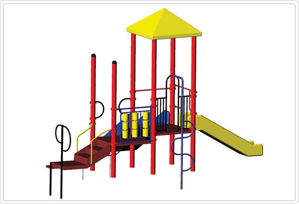 SportsPlay Mallory Modular Play Structure - Playground Equipment