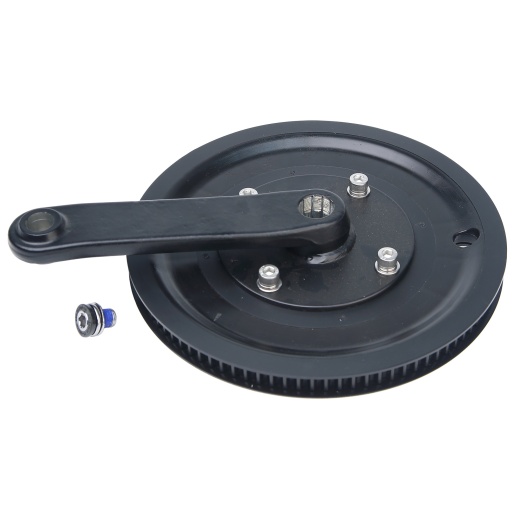 Schwinn Right Crank with Pulley, Isis W/Morse Taper, AC
