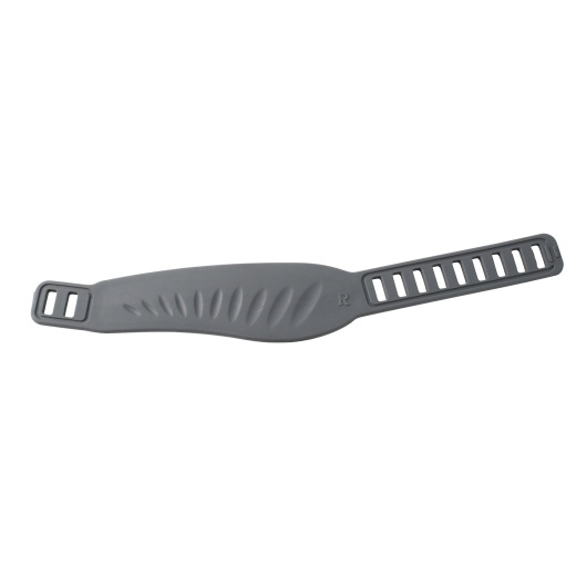 Bike Pedal Strap, Right, 'Deluxe', Gray for LifeFitness Stationary Bikes