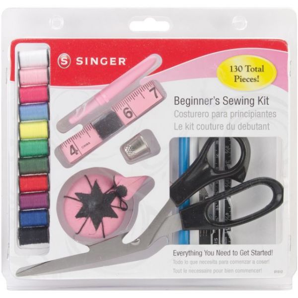 Singer Beginner's Sewing Kit 130Pcs