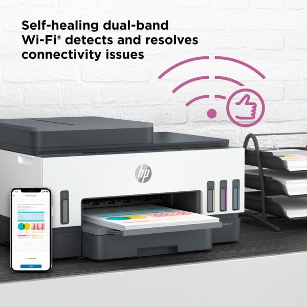 Hp Smart Tank 7301 Wireless All-In-One Cartridge-Free Ink Tank Printer ...