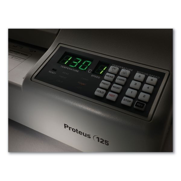 Fellowes Proteus 125 Laminator, Six Rollers, 12" Max Document Width, 10 Mil Max Document Thickness