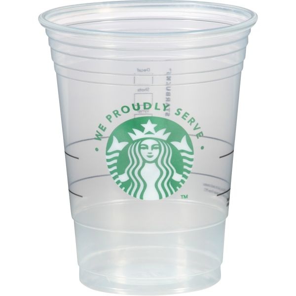 We Proudly Serve 16 Oz Cold Cups