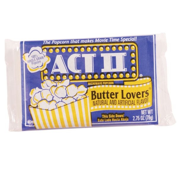 Act Ii Butter Lovers Microwave Popcorn