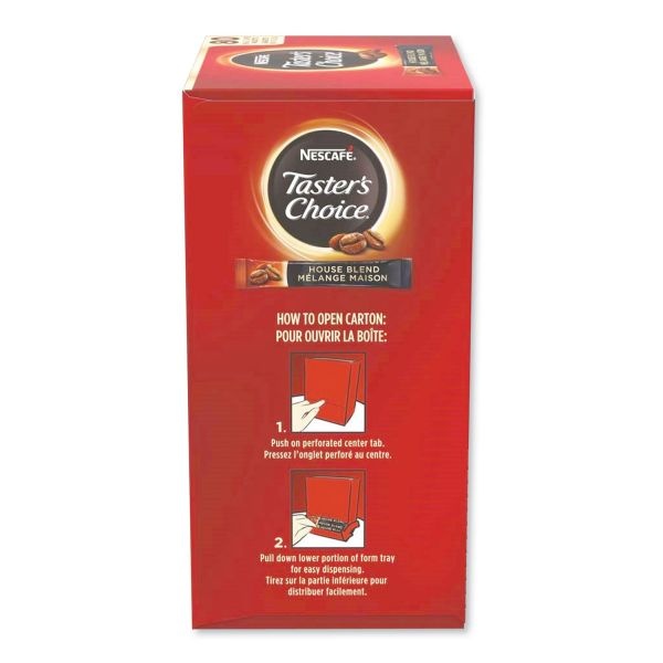Nescafe Taster's Choice Instant Coffee Sticks, Original, 0.06 Oz, 80 Sticks