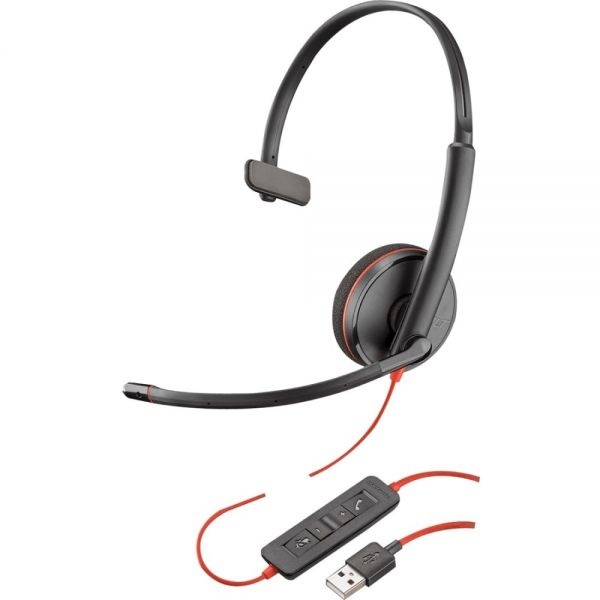 Plantronics Blackwire C3210 Usb Headset, 3Ba634
