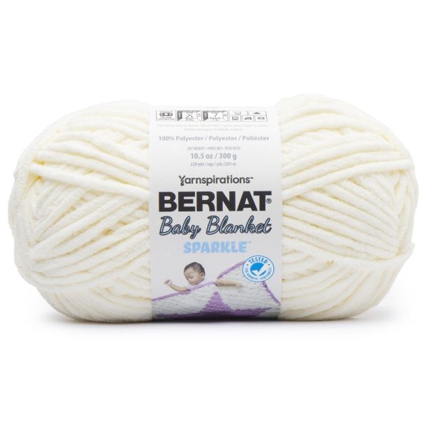 Bernat Baby Blanket Sparkle Yarn